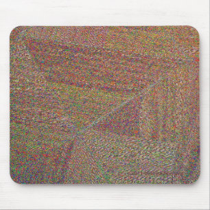 LINOLEUM ABSTRACT MOUSE PAD