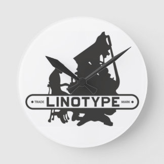 Linotype Wall Clock