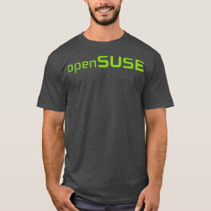 Linu openSUSE lover  tagline Open Source Os tee