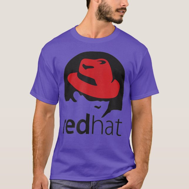 Linu redhat lover tee Penguin Tu Open Source Os (Front)
