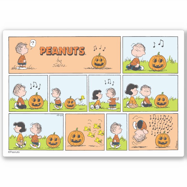 Linus & Lucy | Singing Jack-O-Lantern (Front)