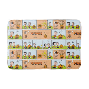 Linus & Lucy   Singing Jack-O-Lantern Bath Mat