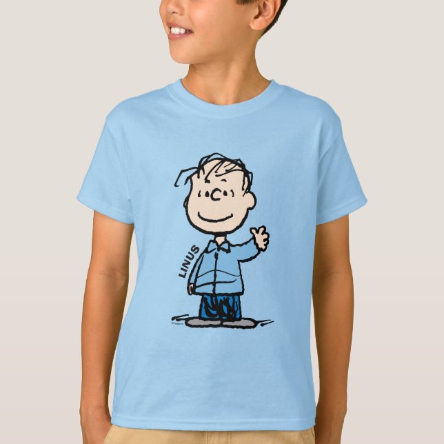 Linus Waving T-Shirt (Front)