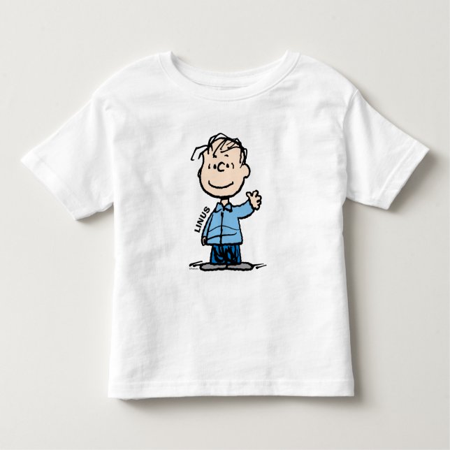 Linus Waving Toddler T-Shirt (Front)