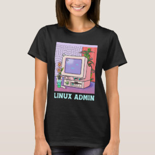 Linux Admin Linux Penguin Linux Information Skill T-Shirt