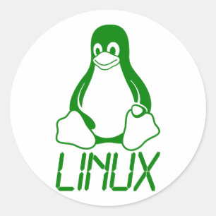 Linux Classic Round Sticker