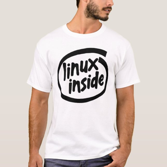 Linux Inside T-Shirt (Front)