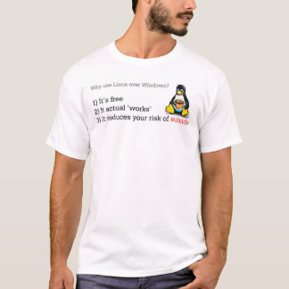 Linux is better than windows T-Shirt