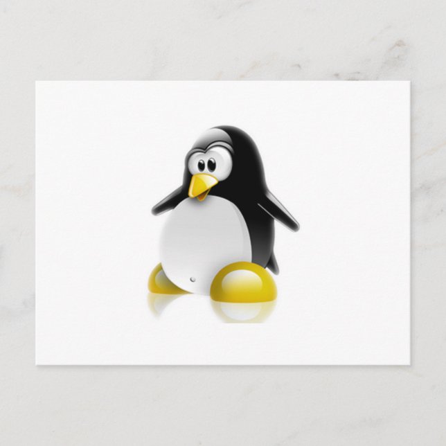 Linux Jump Postcard (Front)