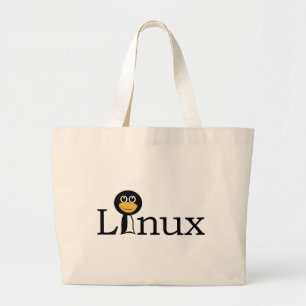 Linux Large Tote Bag
