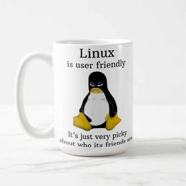 Linux Limited Edition  Coffee Mug (Left)