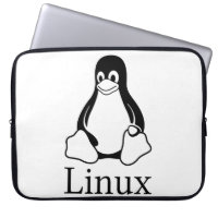 Linux Logo w/ Tux the Linux Penguin