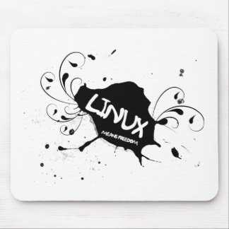 Linux Means Freedom Mouse Pad
