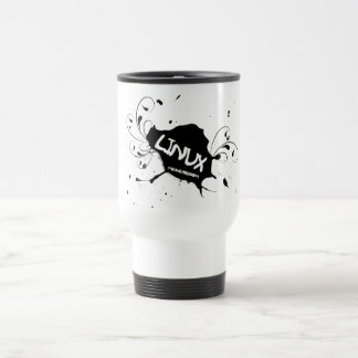 Linux Means Freedom Travel Mug