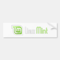 Linux Mint Bumper Sticker