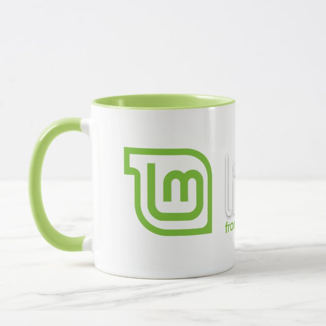 Linux Mint Coffee Mug (Left)