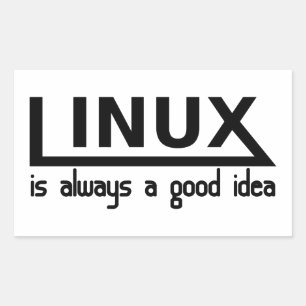 Linux Rectangular Sticker