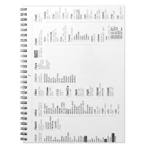 linux root directory spiral notebook