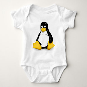 Linux Tux Baby Bodysuits