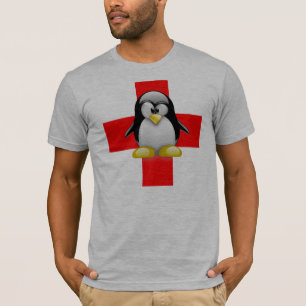 LINUX TUX MEDICAL HELP T-Shirt