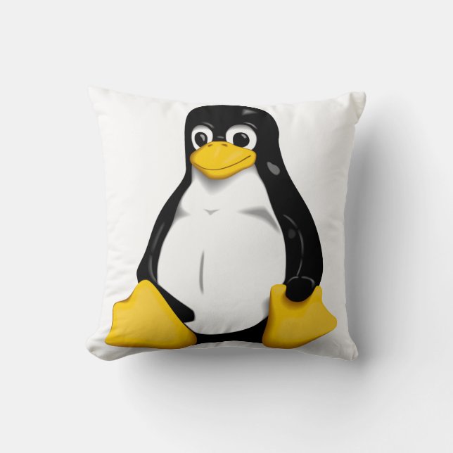 Linux Tux Products Cushion (Front)