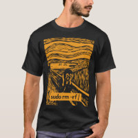 Linux Tux Root Purge Scream Premium T-Shirt