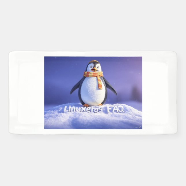 Linuxeros FAQ Banner (Horizontal)