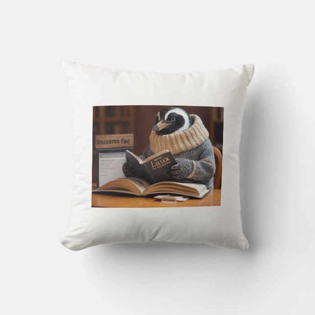 Linuxeros FAQ Cushion (Front)