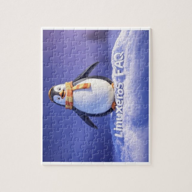 Linuxeros FAQ Jigsaw Puzzle (Vertical)