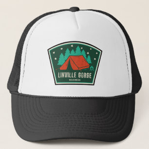 Linville Gorge Wilderness North Carolina Camping Trucker Hat