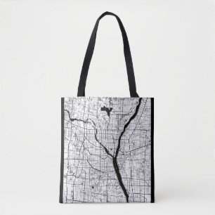 Linyi China Map Tote Bag