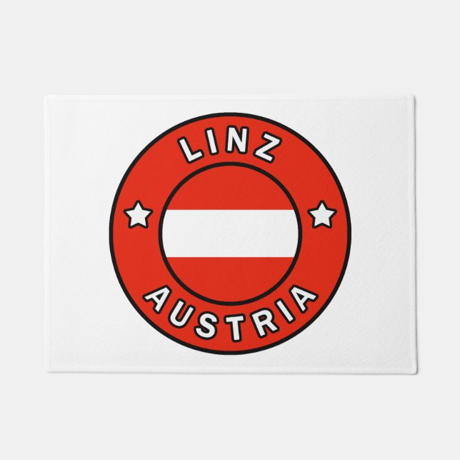 Linz Austria Doormat (Front)