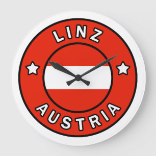 Linz Austria Large Clock