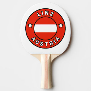 Linz Austria Ping Pong Paddle