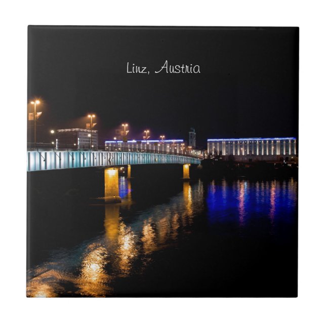 Linz, Austria Tile (Front)