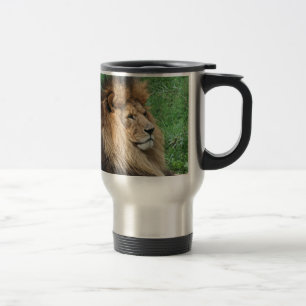 Lion 001 travel mug