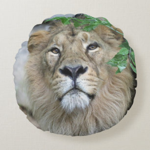 Lion 002 round cushion