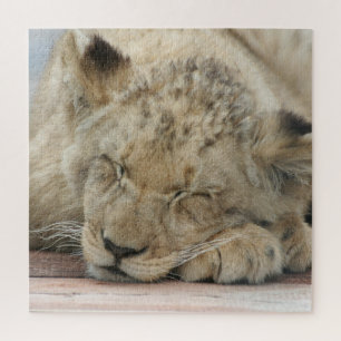 Lion 009 by JAMFoto Jigsaw Puzzle
