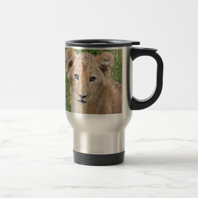 Lion 016 travel mug (Right)