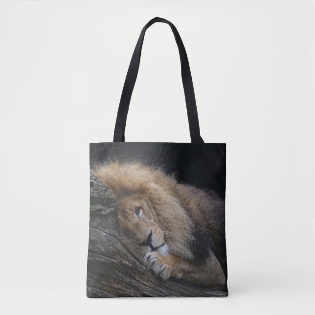 Lion 030 tote bag (Front)