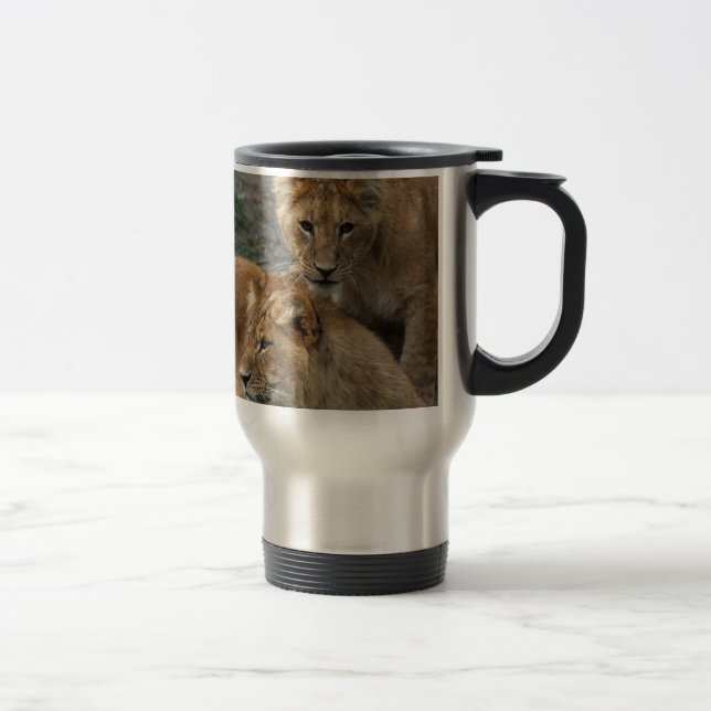 Lion 033 travel mug (Right)