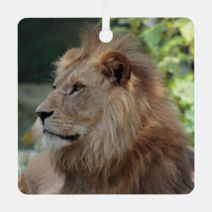 Lion 035 metal tree decoration