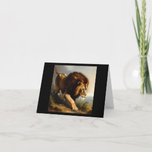 Lion (13) Wild Cat Card