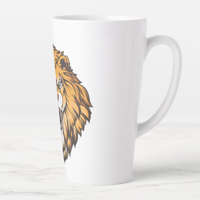  Lion 17oz Latte Mug (Right)