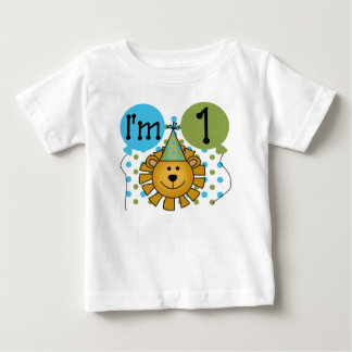 Lion 1st Birthday Baby T-Shirt