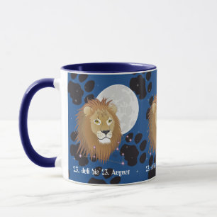 Lion 23 July to 22 August Tasse Mug