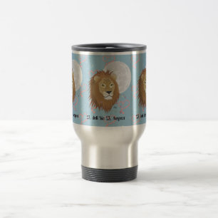 Lion 23 July to 22 August Travel Mug