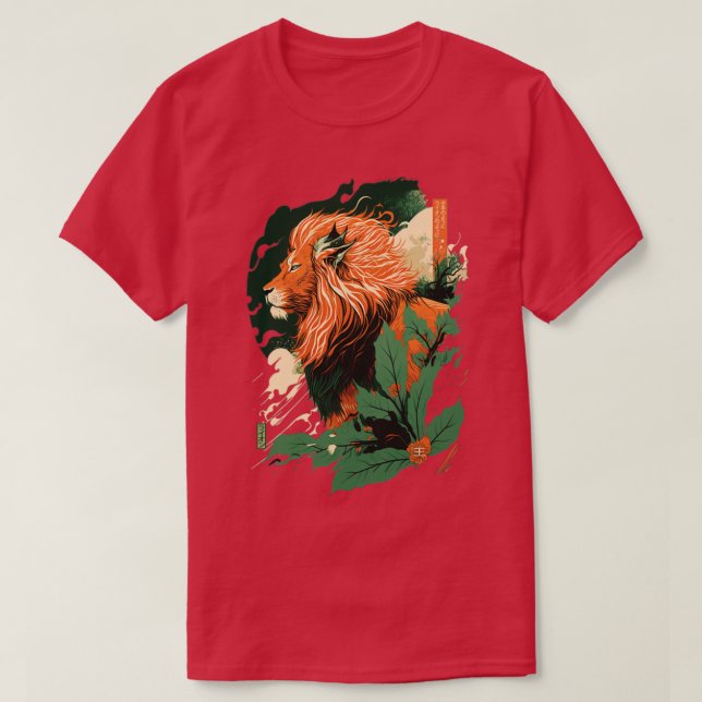lion 4 T-Shirt (Design Front)