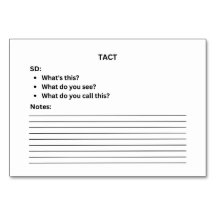 Lion ABA Tact Labelling Flashcard | Picture Card