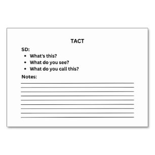 Lion ABA Tact Labelling Flashcard Picture Card